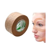 KAFZEL 1 Pièces Micropore 3M, sparadrap micropore 1,25cm x 9,1m rouleaux, brun - Sparadrap Chirurgical beige pansement médical