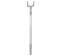 Kagodri Fourche à vêtements réglable avec cintre en aluminium avec crochet utilitaire, bonne aide à la maison pour accrocher des chemises, pantalons, vestes