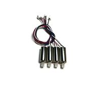 KAGOUKA Lot de 20 ou 40 Moteurs CW/CCW, Nouvelle Version, Taille 716, engrenage 7T pour Drone E88 Teng1 E88 S89 S85 Pro, pièces de Rechange pour quadrirotor RC(20pcs)