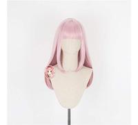 Kaguya-Sama: l'amour est la guerre Fujiwara Chika femmes rose longue perruque Cosplay Costume résistant à la chaleur synthétique cheveux fête perruques C-367