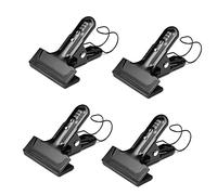 KAGYOKU Lot de 4 pinces à ressort de fond avec crochets robustes pour support de fond de photographie, travail du bois et projets de bricolage