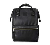 Kah&Kee Sac à Dos Cuir Femme - Portable Ordre PC Compartiment pour Collège, Voyage, Loisir et Travail