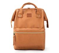 Kah&Kee Sac à Dos Cuir Femme - Portable Ordre PC Compartiment pour Collège, Voyage, Loisir et Travail