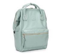 Kah&Kee - Sac à dos cuir pour femme et homme, idéal pour le travail, voyages, collège, 15" ordinateur portable et imperméable