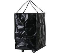 KAHDGSS 1. Heavy-Duty Reusable Grocery Cart On Rolling Toted Bag With Zipper Closure Foldable Shopping Trolley Shopping Trolley