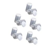 KAHDGSS 10 Pièces 33mm en Plastique Vide Blanc Bouteille Film Canettes Conteneur Cartouche Caméra Bobine Mallette De Rangement Plastique Film Conteneur