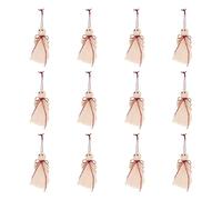 KAHDGSS 12 Specters Hanging Decorations for Halloween Easy Setups Cloth Crafted Phantoms Figures with Natural Fiber Ropes Indoor Outdoors Fabric Hanging Specters Decors