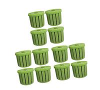 KAHDGSS 16pack Durability Plastic Basket Hydroponic Soilless Meshes Net Basket for Easy Installation and Removal Water Garden Plant Holders