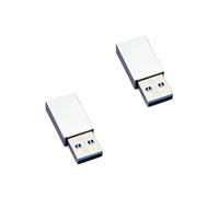 KAHDGSS 2pieces USB A À C Adaptateur Femelle À Mâle Convertisseur 5 Gbit