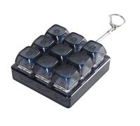KAHDGSS 9Key XDA Profile Testeur de touches translucides pour claviers mécaniques intégrés pour codeurs et bureau