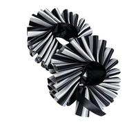 KAHDGSS Accessoire de collerette avec fermeture à | Accent plissé et blanc avec fermeture à nouer pour un look de costume dramatique, séances de portrait photo