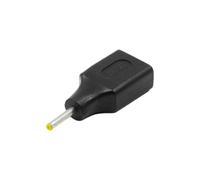 KAHDGSS Adaptateur secteur pour ordinateur portable - Tête droite - Connecteur USB femelle - Pour compatibilité avec plusieurs appareils - Noir