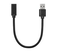 KAHDGSS Adaptateur USB 3.0 vers type C 5 Gbit/s - Vitesse de transfert de données rapide - Texture adaptée pour ordinateur portable, smartphone, tablette - Long câble d'extension USB de type C
