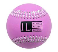 KAHDGSS Balle d ' entraînement de Baseball lestée, Ballon d ' entraînement de Force des Bras pour Les Exercices de Force et d ', Lancer de Softball, Cuir synthétique