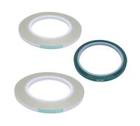 KAHDGSS Bande Leader pour Bobine À Bandes 1/4" 1 Pièce Vert 2 Pièces Transparent Ensemble D'accessoires pour Haut-parleurs Bricolage Bande D'épissure Ouverte