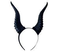 KAHDGSS Bandeau réglable en corne de diable accessoire essentiel pour Halloween, fêtes costumées, accessoires de jeu de rôle