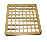 KAHDGSS Base de testeur de commutateur en acrylique pour clavier mécanique double couche outil de bricolage 36/49/64 trous