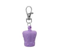 KAHDGSS Baume à lèvres de rechange pour porte-clés - Accessoire tendance pour les professionnels et les étudiants - Décorations élégantes, violet, Striped lip gloss ke