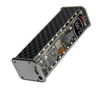 KAHDGSS Boîtier de Stockage de Batterie Professionnel 65 W avec Sorties DC3, 8, 35 mm / DC5, 5 x 2, 1 mm de Type C et boîtier de Batterie de contrôle Intelligent des tensions