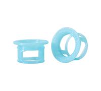 KAHDGSS Bouchon D'extension D'extrémité De Guidon De Vélo 2 Pièces Couvercle D'extrémité De Poignée De Vélo De Montagne Capuchon Noctilucent Léger