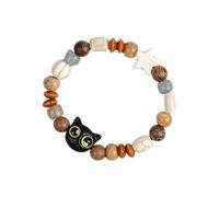KAHDGSS Bracelet élégant en verre pour chats - Accessoire tendance pour un usage quotidien, rendez-vous et fêtes