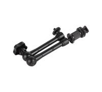 KAHDGSS Bras Flexible De 7 Pouces/11 Pouces avec Adaptateur De Chaussure Froide Filetage 1/4 pour Usage en Studio Et en Extérieur Bras À Friction Réglable