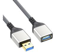 KAHDGSS Câble d ' extension mâle à femelle Fil d ' alimentation Tête droite USB3.0 Câble d ' extension Cordon 0, 5 m / 1 m / 1, / 2 m / 3, 0 m/Ligne de de données super rapide