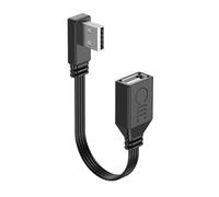 KAHDGSS Câble d ' extension USB 2.0, 480Mbps, de données, pour lecteur de cartes, clavier, souris, imprimante, prise incurvée, accessoire pour ordinateur portable