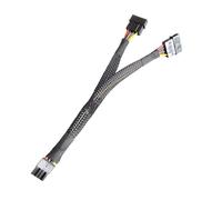 KAHDGSS Câble d'alimentation 8 broches vers double 4 broches pour carte graphique en forme de Y 8 broches pour serveurs TS540 TD340 Backplane Câble de remplacement