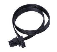 KAHDGSS Câble d'alimentation Plat PCIe 6 Broches Cordon Flexible pour GPU Améliore Les Flux d'air Et La Gestion dans Les PC De Jeu Alimentation À Fil Plat