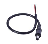 KAHDGSS Câble d'alimentation rotatif 5,5 x 2,1 mm pour moniteurs, éclairage LED et haut-parleurs, câble d'alimentation rotatif 18 AWG de 30 cm