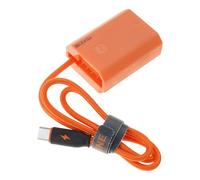 KAHDGSS Câble de Batterie factice USB C PD9V 12V FZ100, pour caméras A7M3 A7RIII A7SIII pour Prises de Vue prolongées, Batterie factice de Type C