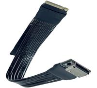 KAHDGSS Câble de convertisseur PCIe4 4X NVME Oculinks SFF-8611 4iSFF-8612, 64Gbps Gen4 pour extension de disque dur GPU, adaptateur NVME Oculinks