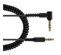 KAHDGSS Câble De Moniteur Robuste 3 5 Mm Compatible avec Les Fiches en L Plaquées Or Major2/3/4 Ligne Tressée Résistante Enchevêtrements Et Cordon Remplacement À Poignée Ergonomique