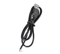 KAHDGSS Câble D'extension d'alimentation USB Mâle À 2 Broches Ligne Mâle À 2P Cordon en Queue De Cochon pour Ventilateur De Lumière LED Fil en Queue De Cochon 22awg