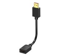 KAHDGSS Câble d'extension de ligne vidéo HDTV 4K60Hz compatible 2K 1080p pour HDTV Stick Consoles de jeu et plus Cordon Ethernet