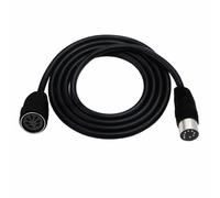 KAHDGSS Câble DIN 7 Broches 7 Broches DIN Mâle À Femelle Extension Professionnelle pour Systèmes Stéréo Récepteur HDTV Moniteur Projecteur Extension Professionnelle