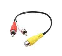 KAHDGSS Câble Séparateur Universel pour Vidéo Musicale pour Amplificateurs De Téléviseurs De Voiture Partage De Signaux Prise Et Câble De Voiture Design Play