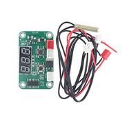 KAHDGSS Carte De Thermorégulation Numérique 12 Sorties D'entrée 24 V avec Affichage LED pour La Gestion du Climat Composant De Régulateur Programmable avec Enquête Imperméable