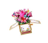 KAHDGSS Carte De Vœux De Table Avec Fonction LED Décoration D'anniversaire Et D'anniversaire Fabriquée À La Main Carte D'anniversaire Avec Son Et Lumière