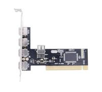 KAHDGSS Carte D'extension USB 2.0 Haute Vitesse 480Mbps À 5 Ports 4 Contrôleurs Externes 1 Interne 2.0 pour Ordinateurs De Bureau Carte D'interface Haute Vitesse