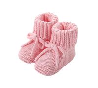 KAHDGSS Chaussons pour bébé en coton avec fermeture à nœud réglable, chaussures de marche légères pour nourrissons, filles et garçons, chaussons confortables en coton pour nouveau-nés