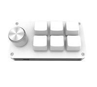 KAHDGSS Clavier USB à 6 touches pour boutons de volume, programmation, macro, jeu pour clavier mécanique Photoshop