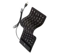 KAHDGSS Clavier USB portable en silicone 85 touches pliable silencieux étanche à la poussière pour ordinateurs portables et PC