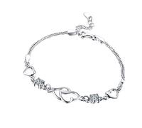 KAHDGSS Coeur Unique Pendant Metal Fashion Charme Bijoux De Poignet Élégant pour Exprimer l'amour Élégant