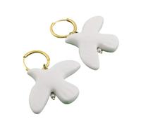 KAHDGSS Collier blanc avec colombes de la paix - Bijou unique pour étudiant - Longue chaîne pour femme à la recherche de bijoux uniques et significatifs