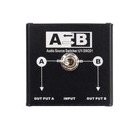 KAHDGSS Commutateur De Son 3.5mm Sélecteurs D'entrée Multiples À 1 Sortie pour Plusieurs Appareils Stabilité des Signaux Séparateur De Son en Métal