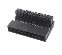 KAHDGSS Connecteur Adaptateur d'alimentation ATX24Pin À 90 Degrés pour des Flux 'air Améliorés Et Une Solution De Câblage Bureau Soignée Accessoire Construction PC Extension 'Alimentation