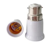 KAHDGSS Convertisseur De Base D'ampoule De Voyage Adaptateur De Douille B22 À E27 pour Lampes De Plafond Tensions 110 V-240 V Convertisseur De Douille D'ampoule À Rotation Facile