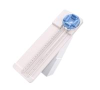 KAHDGSS Coupe-papier rotatif 4 designs pour scrapbooking avec règle latérale pliable pour étiquettes, cartes et papier